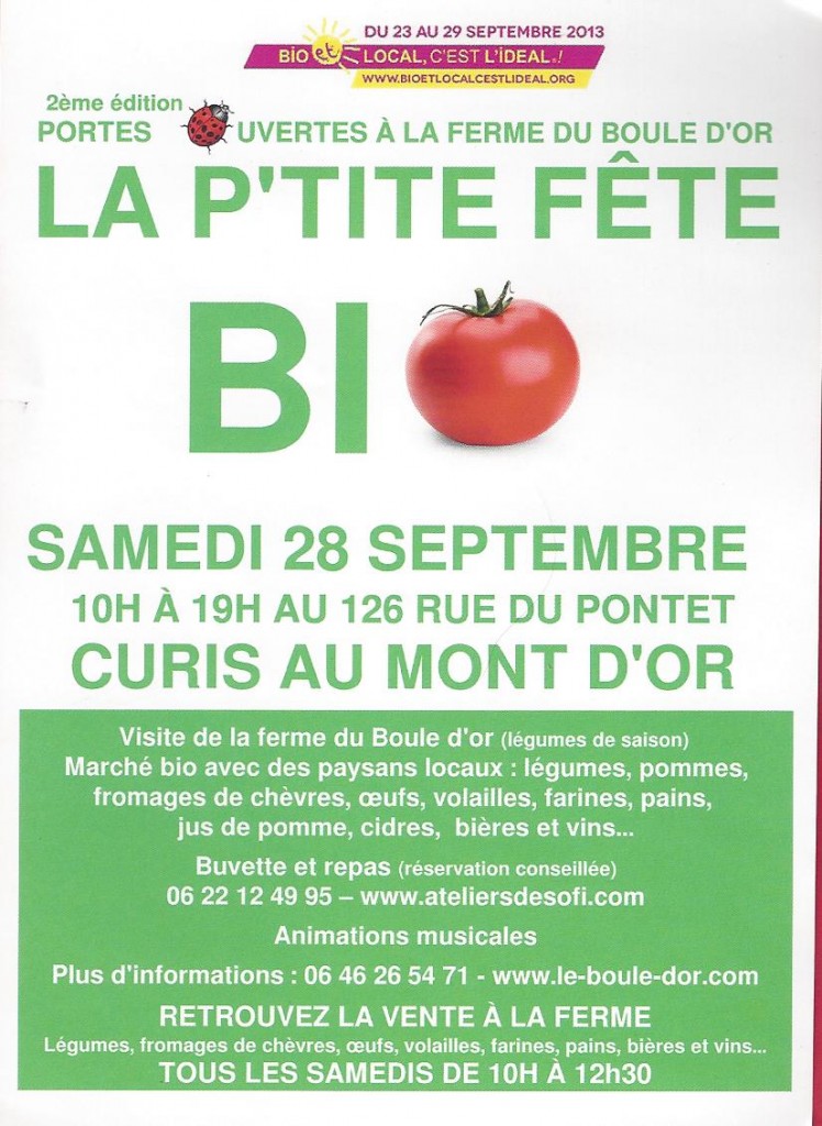 Bio et Local c'est ideal 